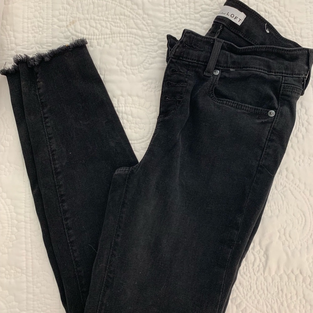 Loft black jeans